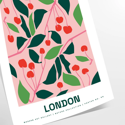 vibrant essence farmer market space stunning poster lush greens warm oranges artwork perfect unique gift accent wall art unframed formats ideal print nature lovers